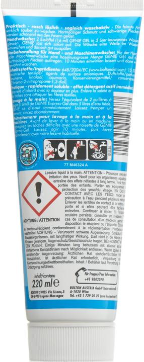 Produktbild Genie Express (15 Waschgänge, Flüssigwaschmittel)