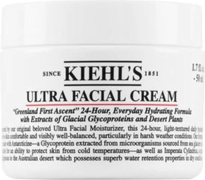 Nutritional values and ingredients Kiehl's Ultra Facial (28 ml)