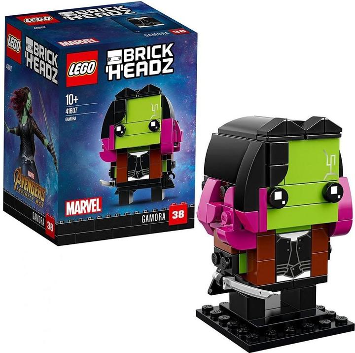 Actual product image LEGO Brickheadz Gamora (41607, LEGO Brickheadz)