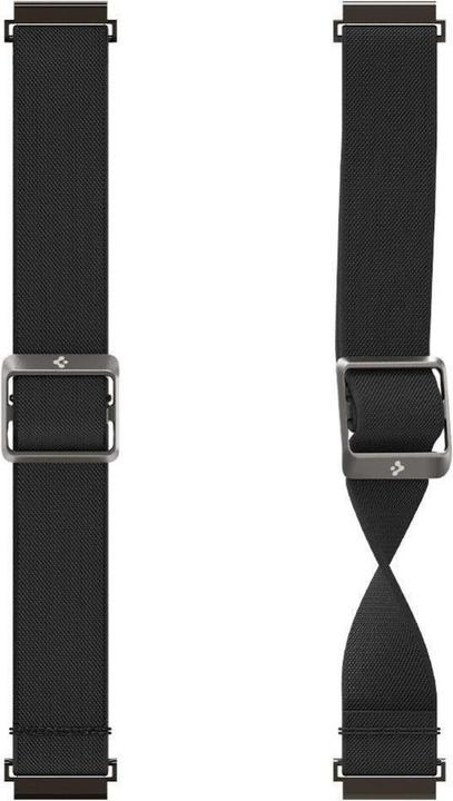 Actual product image Spigen FIT LITE Samsung GALAXY Watch 4 / 5 / 5 PRO (40 / 42 / 44 / 45 / 46MM) BLACK (Nylon)