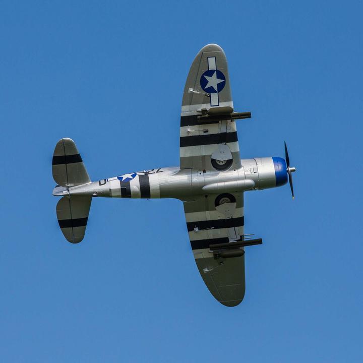 Actual product image E-Flite FLIEGER P-47 RAZORBA. 1200mm EP BNP BNF BASIC (Warbird)