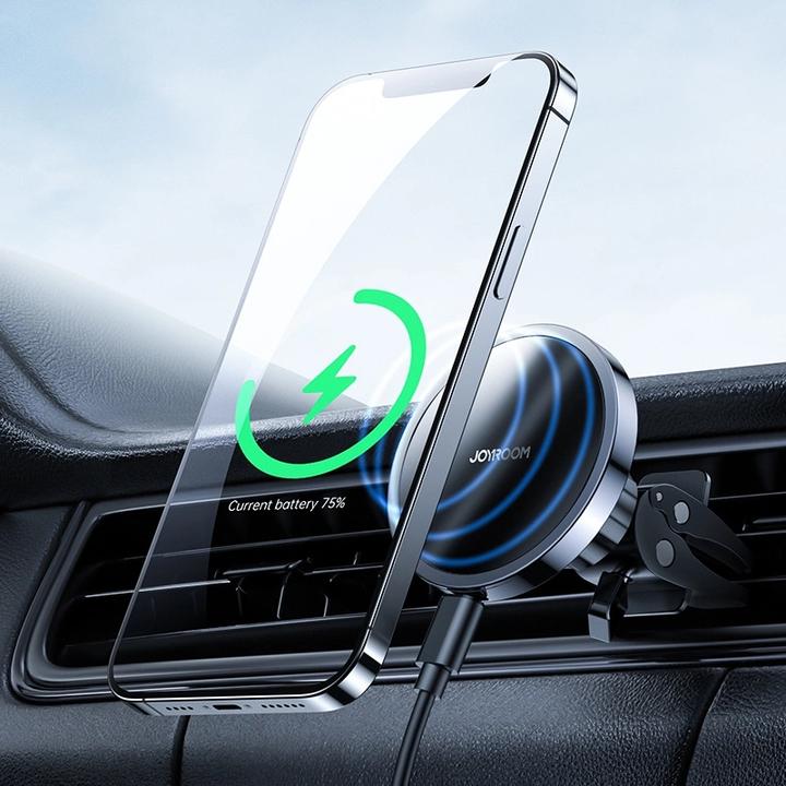 Actual product image Joyroom Magnetic Wireless Car Charger