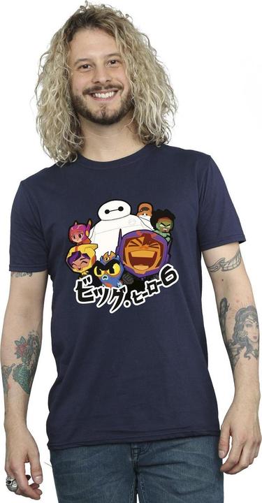 Produktbild Disney Big Hero 6 Baymax Group Manga TShirt (3XL)