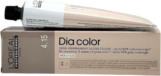 Produktbild L'Oréal Paris Loreal DIA Color 4,15 Mittelbraun Asch Mahagoni 60 ml (4.15 - Aschkastanienbraun Mahagoni)
