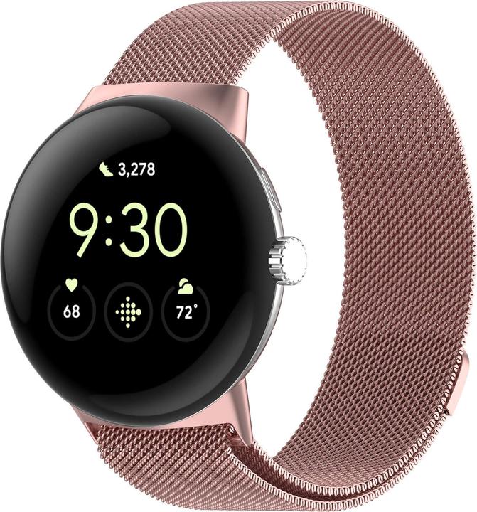 Cover-Discount Google Pixel Watch 3 - 41mm - Magnetisches Ersatzarmband Milanese (Edelstahl)