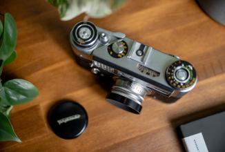 Actual product image Voigtländer Heliar 40mm / 2.8 L (M39) asph. silver