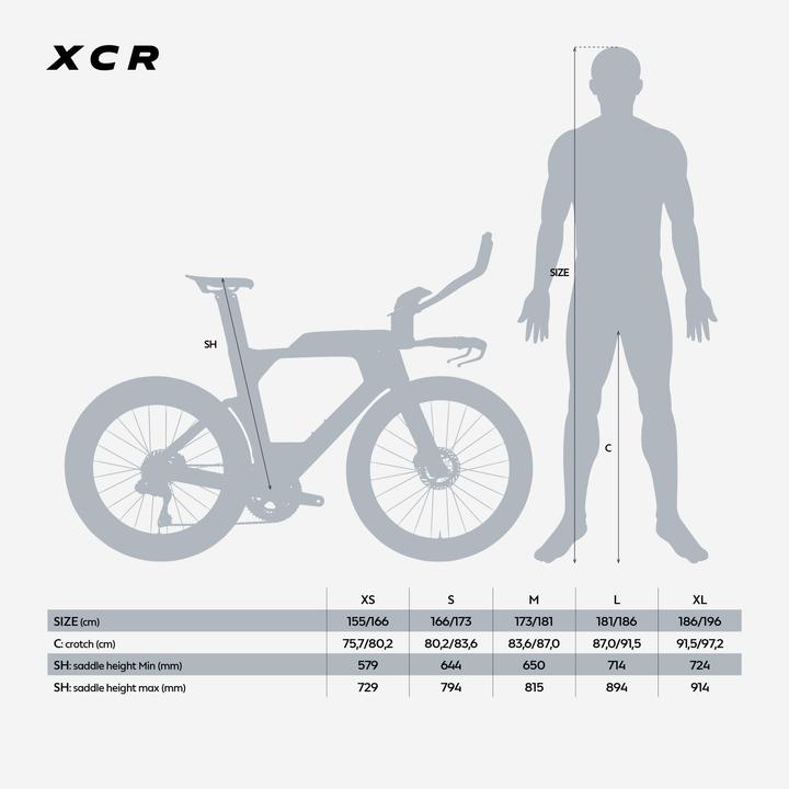Produktbild Van rysel Zeitfahrrad XCR TRI Shimano Ultegra Di2 weiss