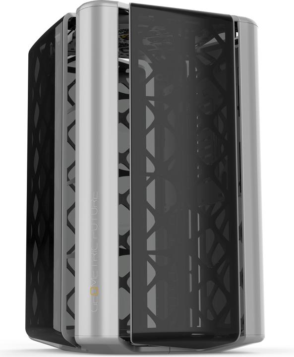 Produktbild Geometric Future M2 THE ARK Gehäuse, TG - grau (Mini-ITX, Mini-ATX)