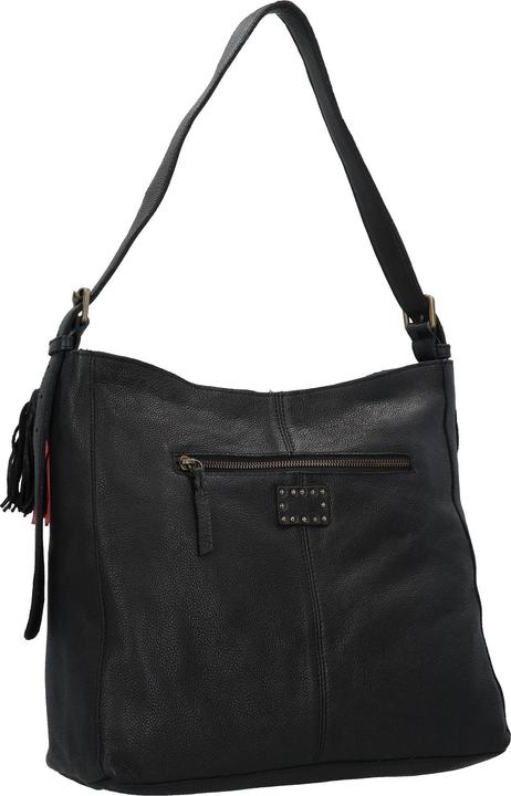 Image du produit Taschendieb Herzweg Schultertasche Leder 40 cm