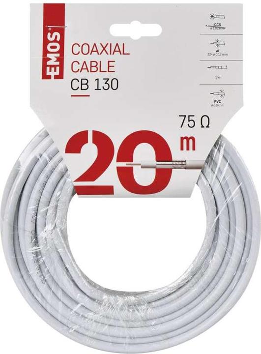 Image du produit Emos CB130, 20m (Câble d'antenne)