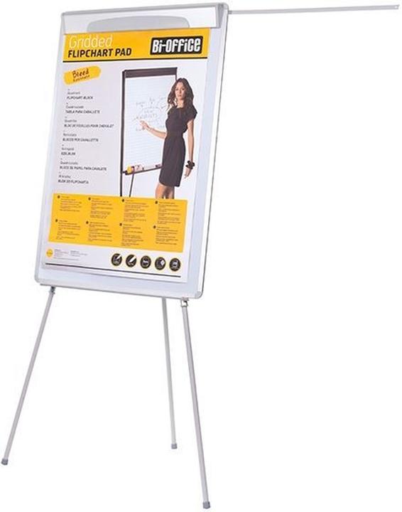 Produktbild Bi-Office AKTION: Flipchart DESIGN + GRATIS 1 Flipchart-Block, 1 Marker (70 x 100 cm)