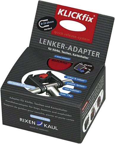 Image du produit KlickFix Adaptateur de guidon standard Ø 22-26mm