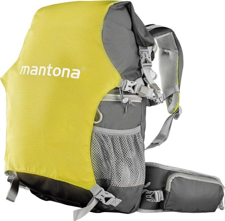 Produktbild mantona Kamerarucksack elementsPro 30 V2 grün (Fotorucksack)