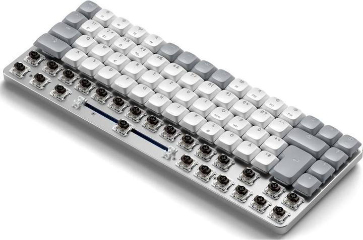 Produktbild Satechi SM1 Slim Mechanical Back Backlit BT Keyboard German light (DE, Kabellos, Kabelgebunden)