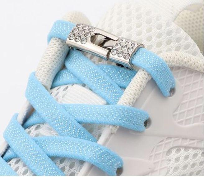 Produktbild MU Classic Elastic Bling Series 1 Paar Elastische Schnürsenkel ohne zu Binden