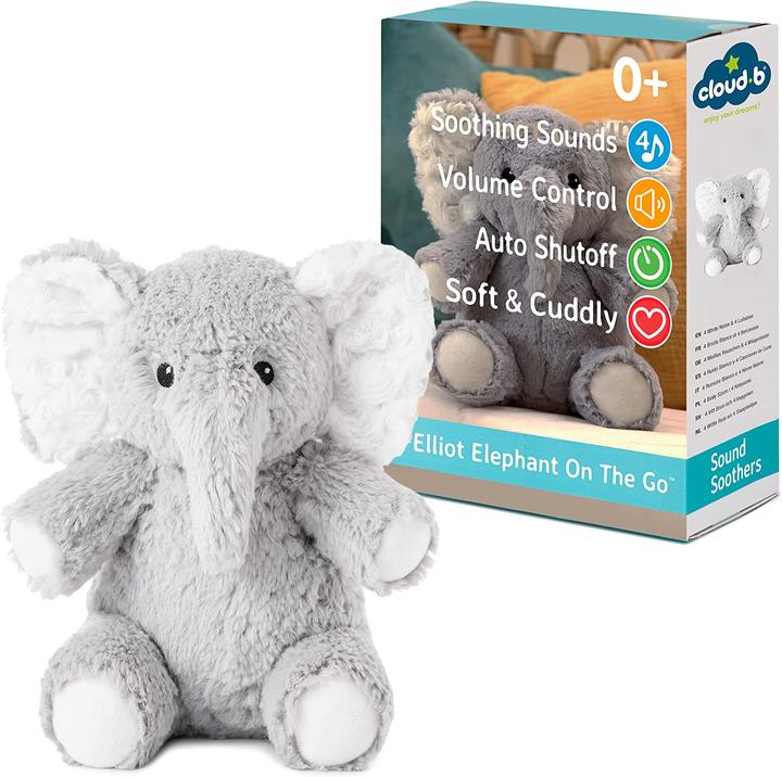 Actual product image Cloud B Cuddly Toy with Music Elephant Elli (27 cm)