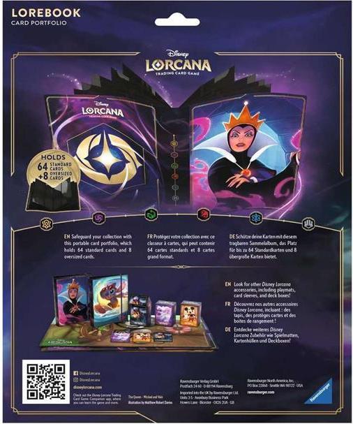 Produktbild Disney Lorcana Portfolio 10 pgs Int