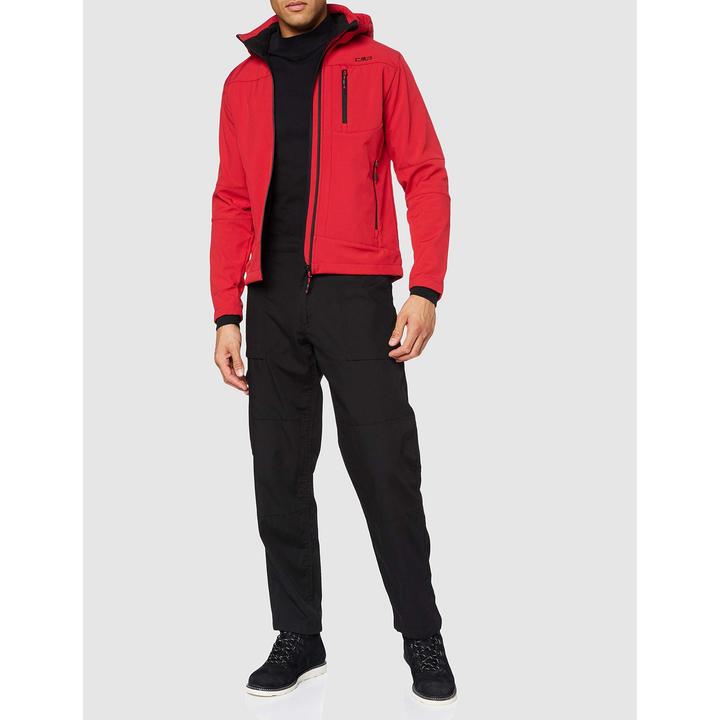 Immagine prodotto CMP Campagnolo Giacca Softshell con cappuccio e zip (58, 4XL)