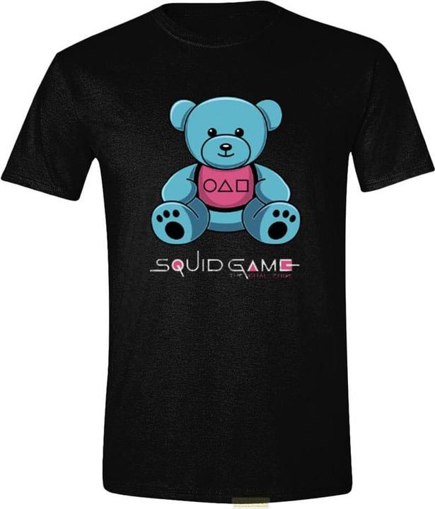 Actual product image Death Note Squid Game T-Shirt Blue Bear Size M (M)