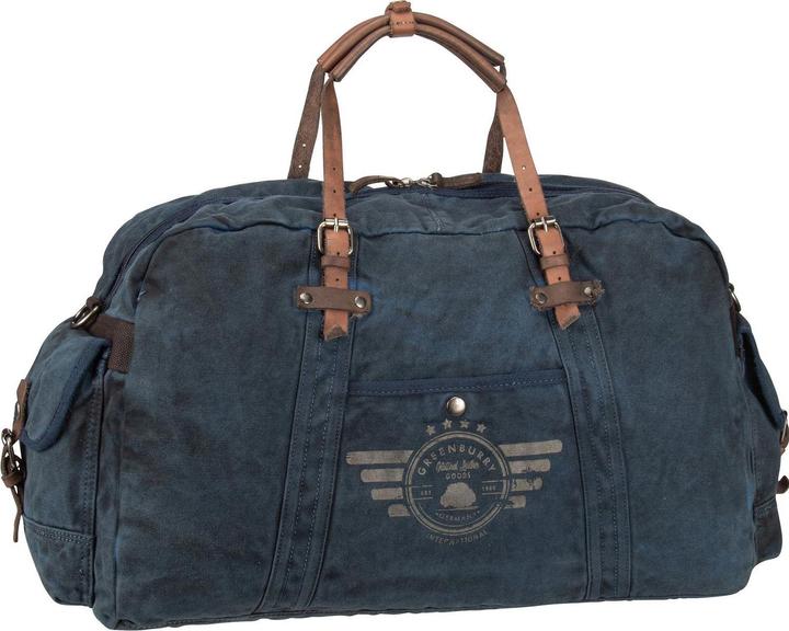 Produktbild Greenburry Reisetasche Vintage Aviator 5899 Travelbag Blue Edition (54 l)