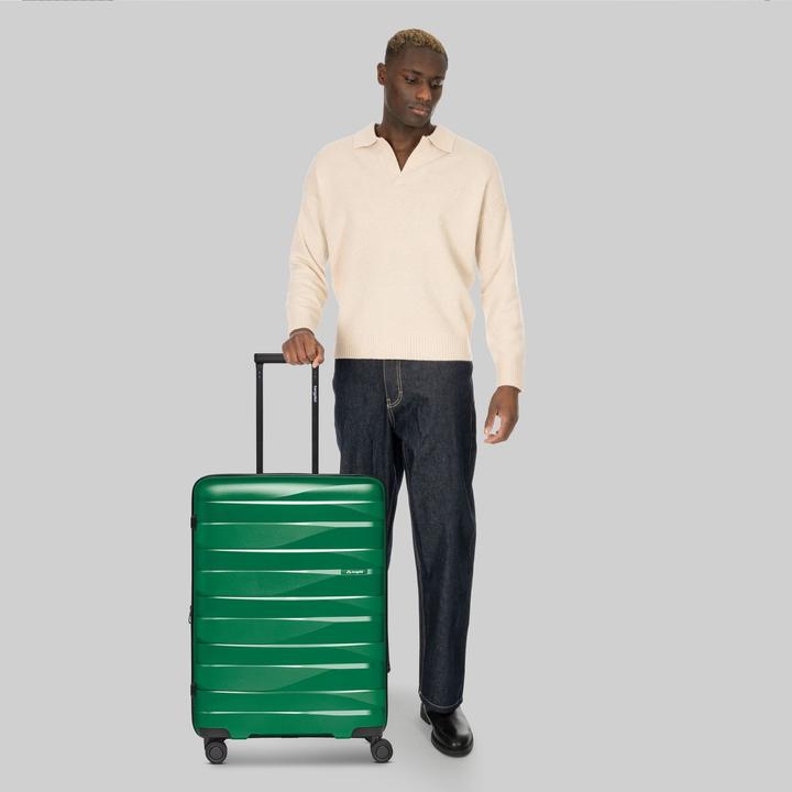 Produktbild Bergpfeil Travel 4-Rollen Trolley M 66 cm mit Dehnfalte (72 l, M (50 - 90l))