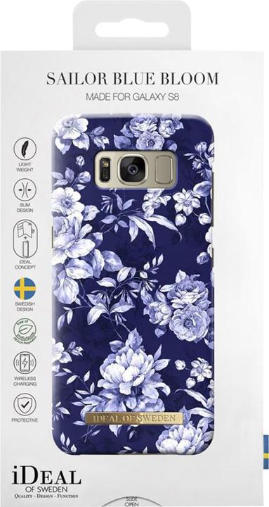 Actual product image iDeal Of Sweden Sailor Blue Bloom Cover Series (Samsung Galaxy S8+)
