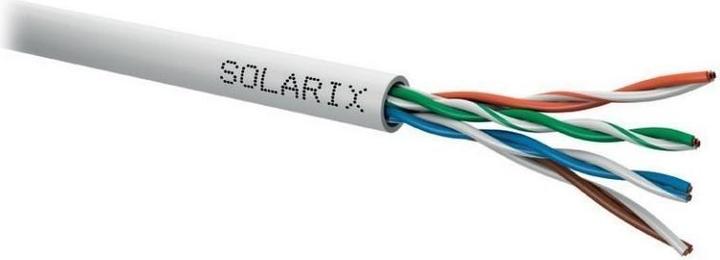 Produktbild Solarix Kabel Instalacyjny Cat5e Utp Pvc Eca 305m/ (U/UTP, CAT5e, 305 m)