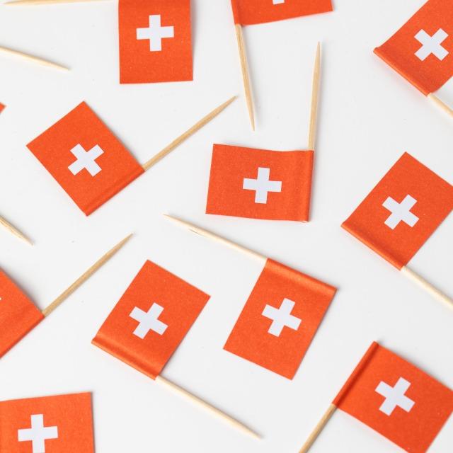 Immagine prodotto Fiesta Bastoni per bandiere della Svizzera