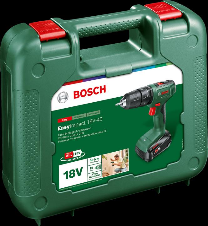 Productafbeelding Bosch Home & Garden EasyImpact 18V-40 (Oplaadbare batterij)
