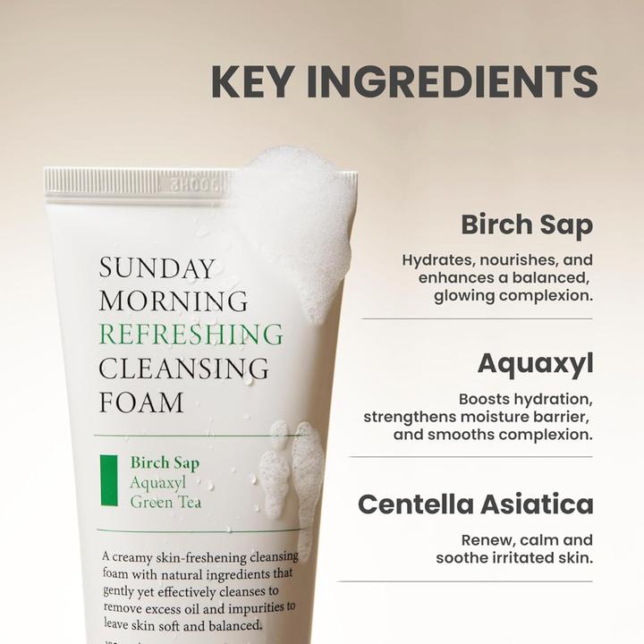 Image du produit Axis-Y 6+1+1 - Mousse nettoyante rafraîchissante Sunday Morning (Chiffons de nettoyage, 120 ml)