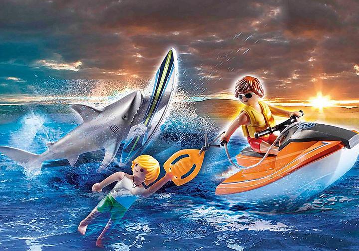 Actual product image Playmobil Rescue Action Shark Attack Rescue (70489)