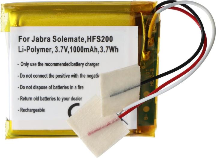 Actual product image AccuCell Battery Jabra Solemate, HFS200