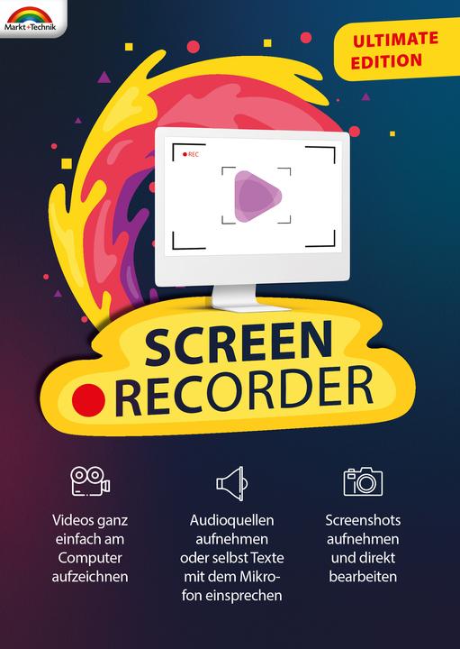Produktbild Screen Recorder Ultimate Download Code (1 User, 1 Geräte/User, unbegrenzt)