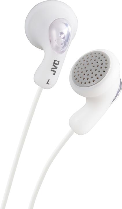 Actual product image JVC HA-F14, Wired, 16 - 20000 Hz, Music, 4.7 g, Headphones, White (Cable)