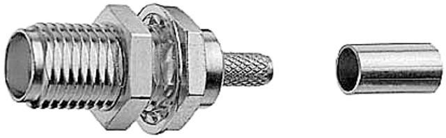 Actual product image Telegärtner SMA cable jack crimp G07 C0803, Z36, G07 (RG-316/U), gold (standard)