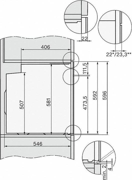 Actual product image Miele H 2265-1-60 BP