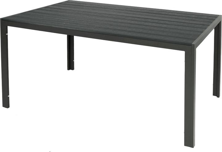 Produktbild Mojawo Nonwood Gartentisch Aluminium anthrazit 150x90cm (150 cm)