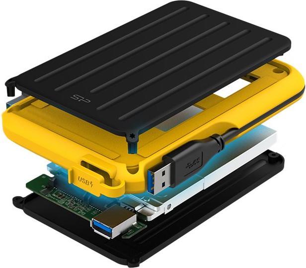 Actual product image Silicon Power Armor A66 - Hard drive - 4 TB - external (portable) (4 TB)