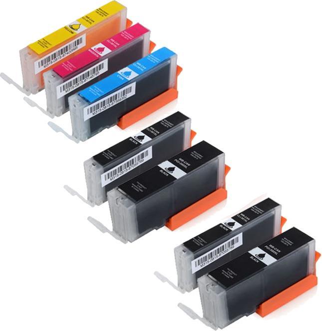 Actual product image Hermex Compatible Canon Pixma TR8500 Series Cartridges (Y)