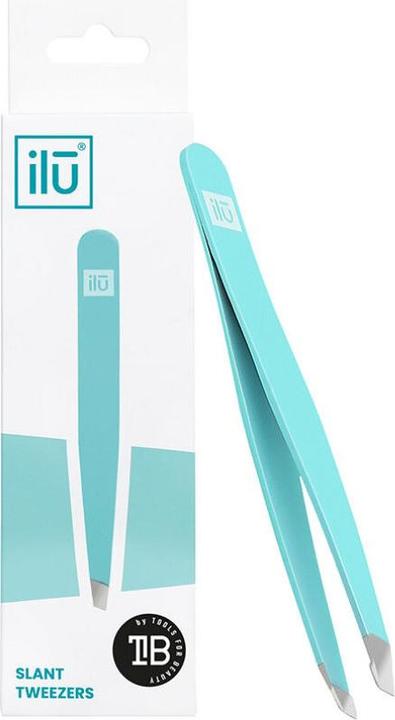 Immagine prodotto Tools for Beauty T4B ILU Pinzetta di precisione per sopracciglia per la depilazione del viso Blu