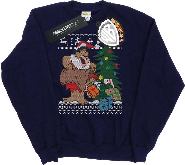 The Flintstones Christmas Fair Isle Sweatshirt (M)