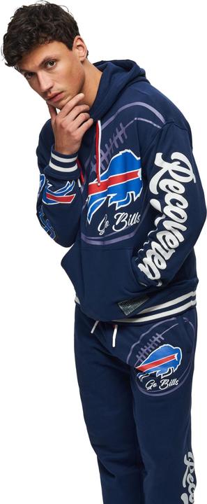 Immagine prodotto Recovered Re:felpa in pile con cappuccio - PATCHES Buffalo Bills (L)