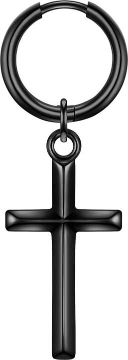 Image du produit True Rebels Créoles hommes croix - 36748 (Acier inoxydable)