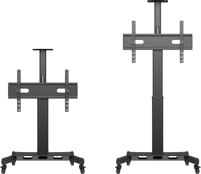 Produktbild Multibrackets Standfuss elektr. 32-75", max 60 kg, schwarz (75", 60 kg)