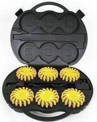 Produktbild Powerflare LED Warnleuchte 6er Set Gelb im Koffer