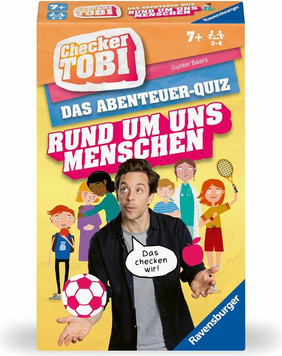 Image du produit Ravensburger 22492 - Checker Tobi Autour du monde - Le quiz d'aventure pour les enfants à partir de 7 ans, Quiz (Allemand)