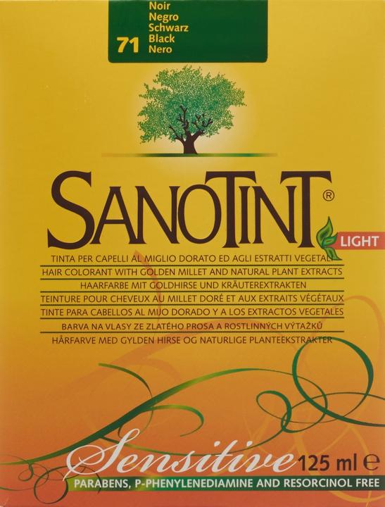 Image du produit Sanotint Sensitive Light Haarfarbe 71 schwarz (71 noir)