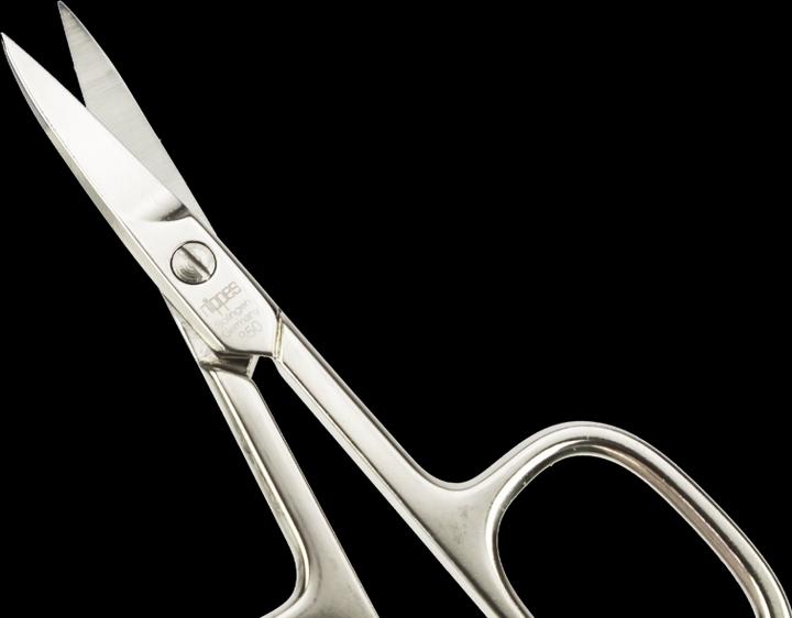 Produktbild Nippes Nagelschere mit gebogener Spitze, vernickelt, 850
