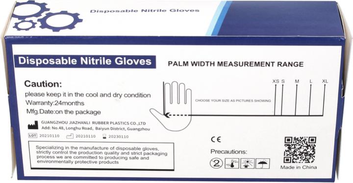 Produktbild Tool Brothers Nitril Einweg Handschuhe Schwarz / Black 200 Stück Grösse XL / Extra Large - nicht Steril (XL)