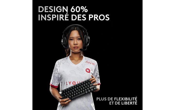 Actual product image Logitech G Pro X 60 (CH, Wireless, Cable)